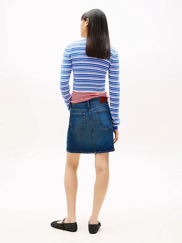 Tommy Jeans High-Rise Denim Mini Skirt Tommy Jeans High-Rise Denim Mini Skirt