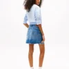 Tommy Jeans High-Rise Denim Mini Skirt