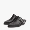 Tommy Jeans Leather Western Mule Tommy Jeans Leather Western Mule
