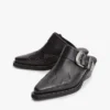 Tommy Jeans Leather Western Mule Tommy Jeans Leather Western Mule