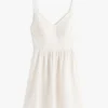 Tommy Jeans Linen-Blend Skater Dress Tommy Jeans Linen-Blend Skater Dress
