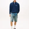 Tommy Jeans Logo Quarter-Zip Sweatshirt Tommy Jeans Logo Quarter-Zip Sweatshirt