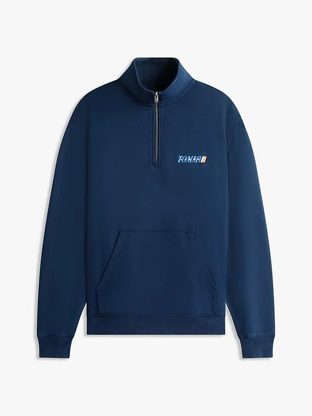 Tommy Jeans Logo Quarter-Zip Sweatshirt Tommy Jeans Logo Quarter-Zip Sweatshirt