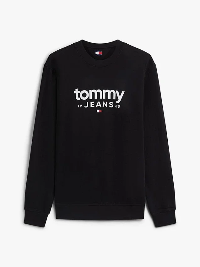 Tommy Jeans Logo Sueded Sweatshirt Tommy Jeans Logo Sueded Sweatshirt