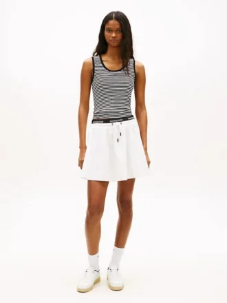 Tommy Jeans Logo Tape Mini Skirt