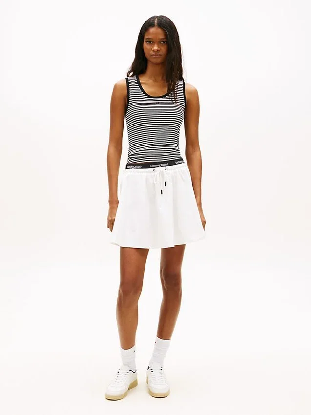 Tommy Jeans Logo Tape Mini Skirt Tommy Jeans Logo Tape Mini Skirt