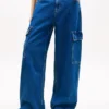 Tommy Jeans Loose Wide Leg Cargo Jean
