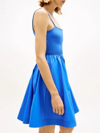 Tommy Jeans Mixed-Media Mini Dress
