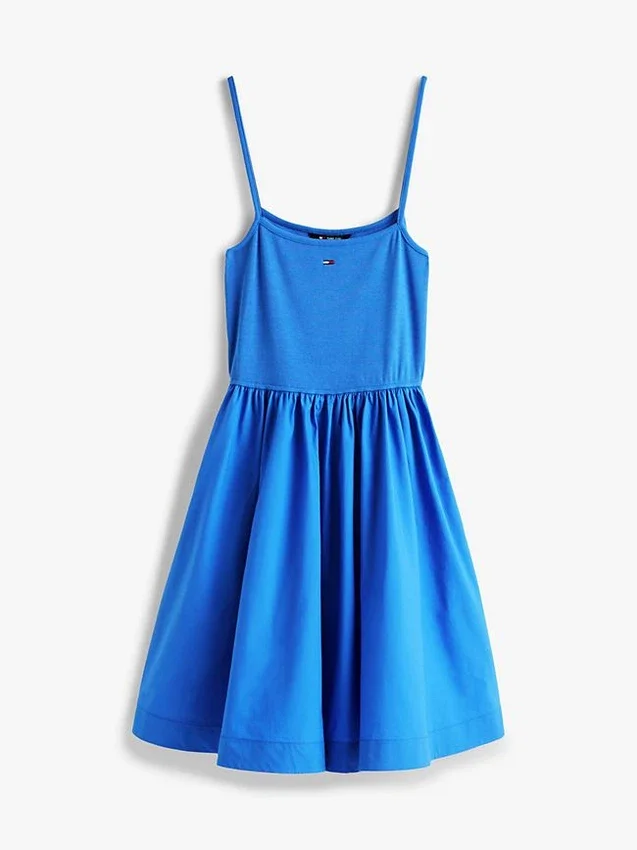 Tommy Jeans Mixed-Media Mini Dress Tommy Jeans Mixed-Media Mini Dress