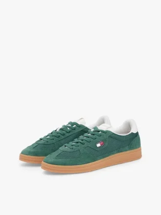 Tommy Jeans Mixed-Texture Skater Sneaker