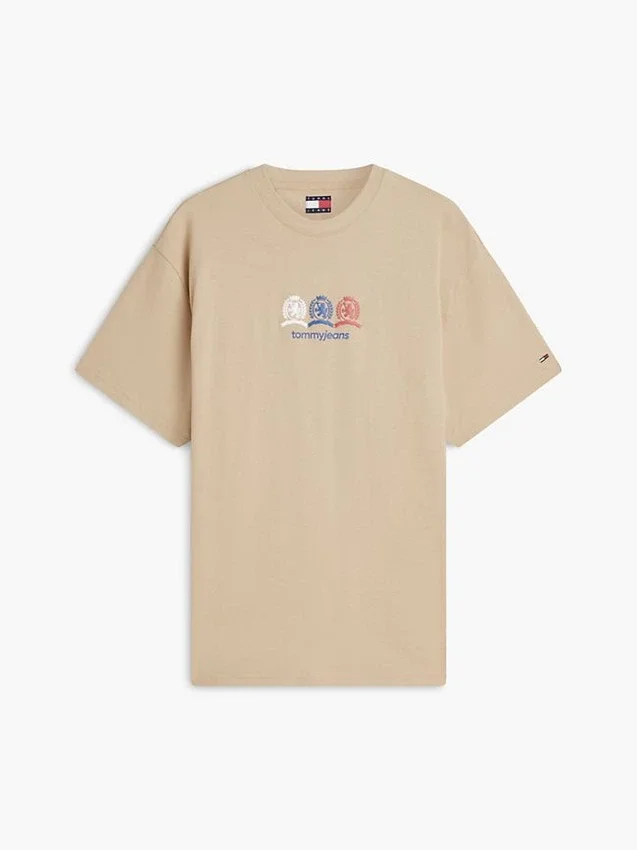 Tommy Jeans Multi-Crest Logo T-Shirt Tommy Jeans Multi-Crest Logo T-Shirt