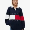 Tommy Jeans Oversized Fit Flag Rugby