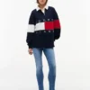 Tommy Jeans Oversized Fit Flag Rugby