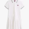 Tommy Jeans Pleated Polo Mini Dress Tommy Jeans Pleated Polo Mini Dress