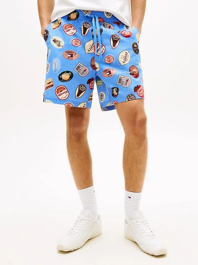 Tommy Jeans Printed Poplin Short Tommy Jeans Printed Poplin Short