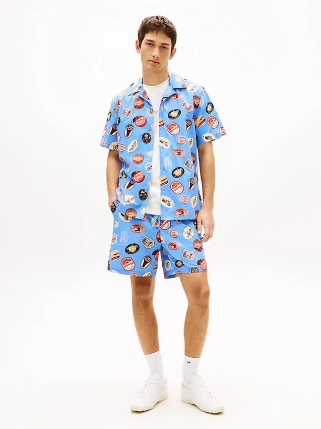 Tommy Jeans Printed Poplin Short Tommy Jeans Printed Poplin Short