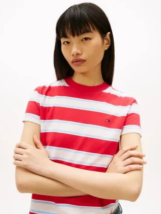 Tommy Jeans Regular Fit Stripe T-Shirt