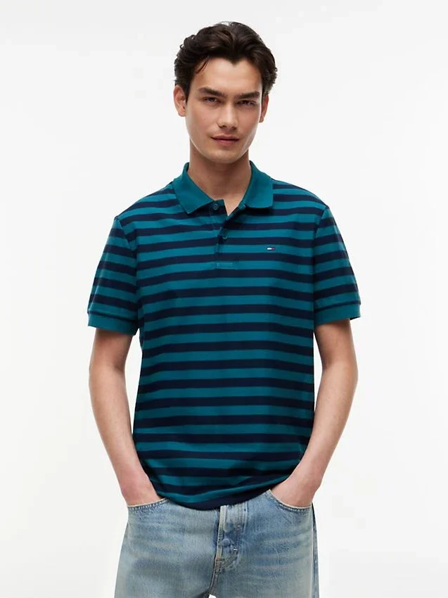 Tommy Jeans Regular Fit Striped Polo Tommy Jeans Regular Fit Striped Polo