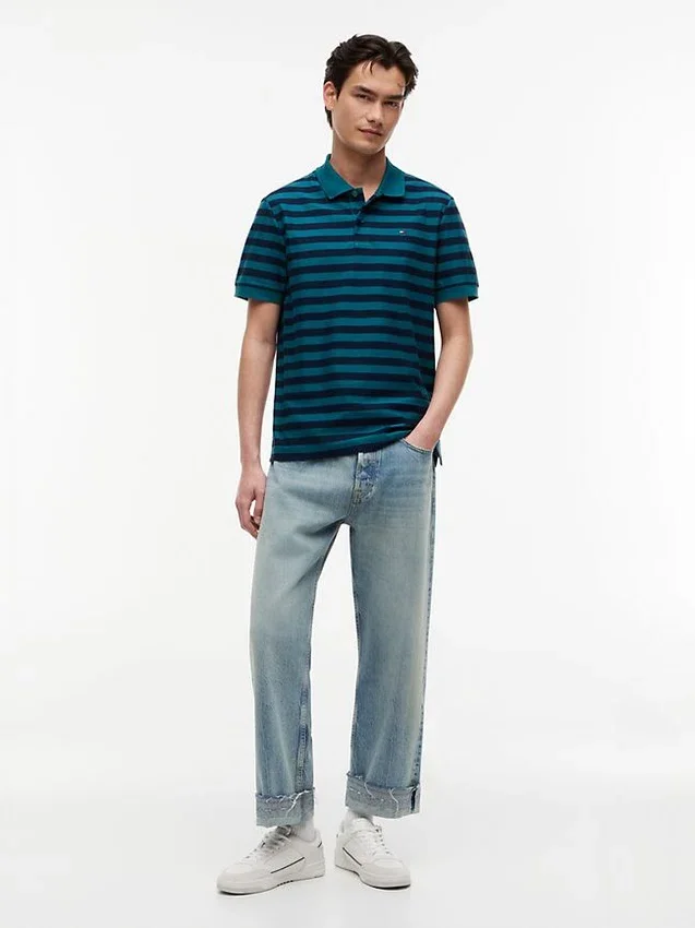 Tommy Jeans Regular Fit Striped Polo Tommy Jeans Regular Fit Striped Polo
