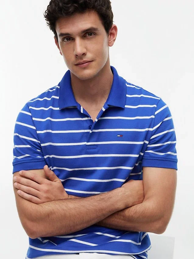 Tommy Jeans Regular Fit Striped Polo Tommy Jeans Regular Fit Striped Polo