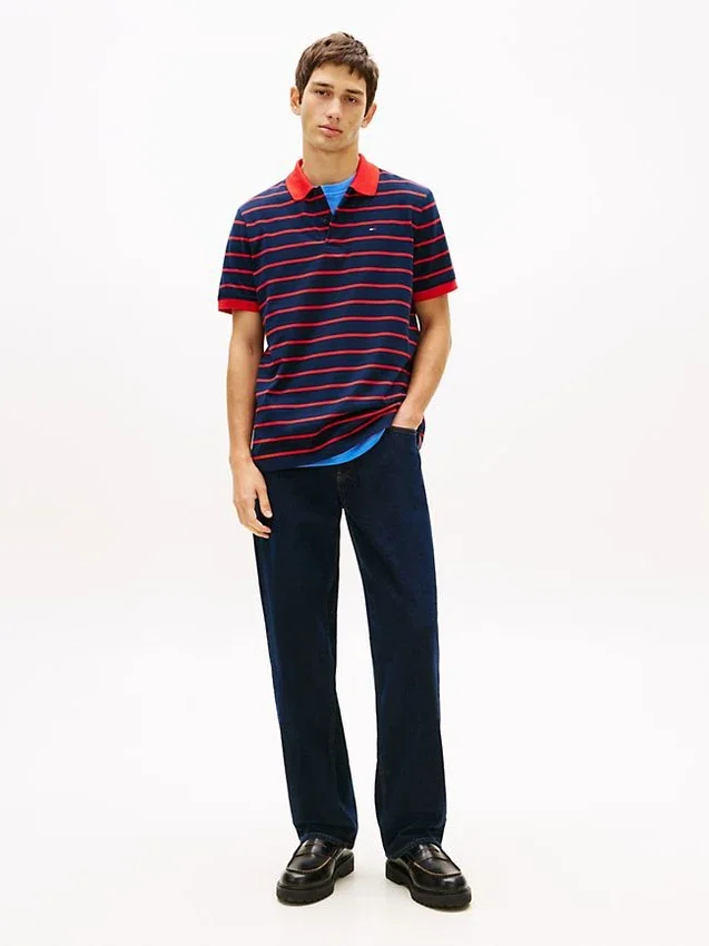 Tommy Jeans Regular Fit Striped Polo Tommy Jeans Regular Fit Striped Polo