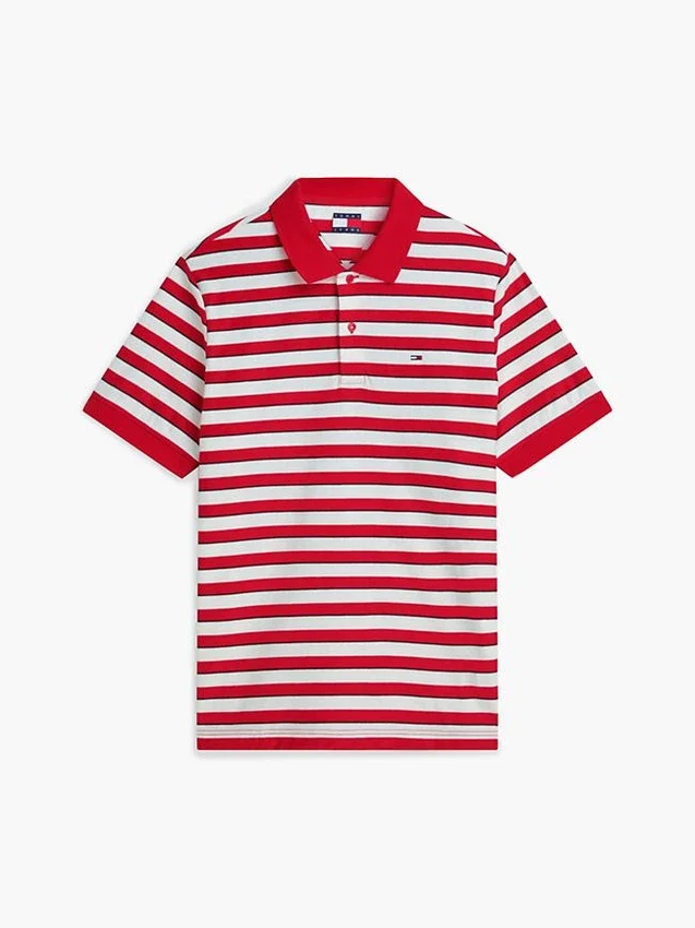 Tommy Jeans Regular Fit Striped Polo Tommy Jeans Regular Fit Striped Polo