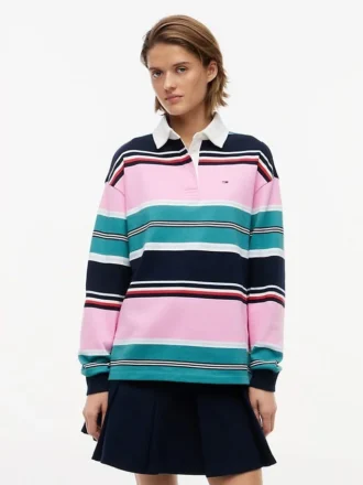 Tommy Jeans Relaxed Fit Rugby Sweatshirt