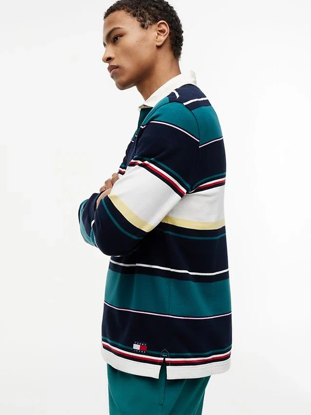 Tommy Jeans Relaxed Striped Rugby Polo Tommy Jeans Relaxed Striped Rugby Polo