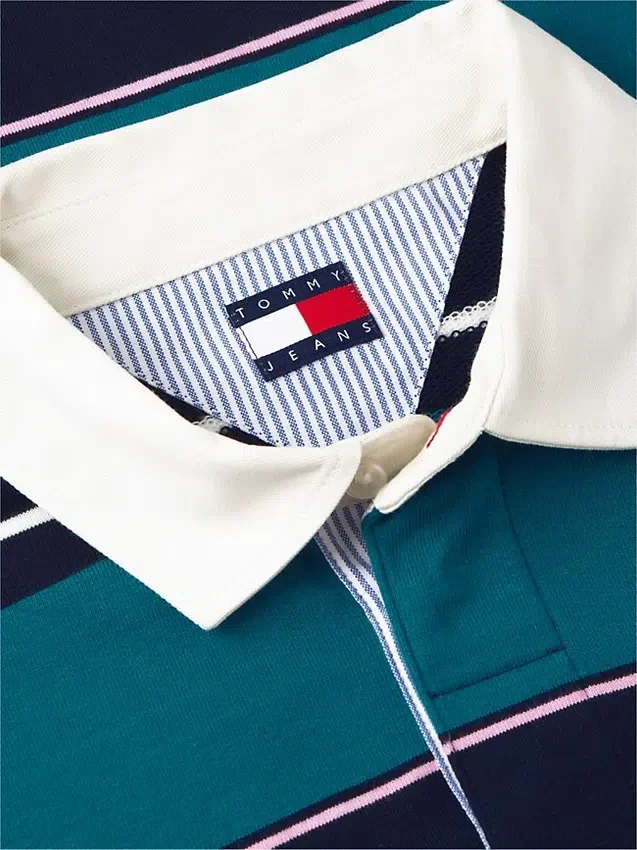 Tommy Jeans Relaxed Striped Rugby Polo Tommy Jeans Relaxed Striped Rugby Polo