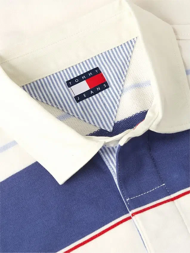 Tommy Jeans Relaxed Striped Rugby Polo Tommy Jeans Relaxed Striped Rugby Polo