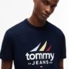 Tommy Jeans Sailing Logo T-Shirt
