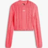 Tommy Jeans Script Cable Knit Sweater