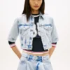 Tommy Jeans Short-Sleeve Denim Jacket Tommy Jeans Short-Sleeve Denim Jacket