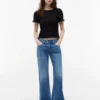 Tommy Jeans Slim Fit Shirred T-Shirt