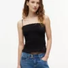 Tommy Jeans Slim Fit Shirred Tank Top