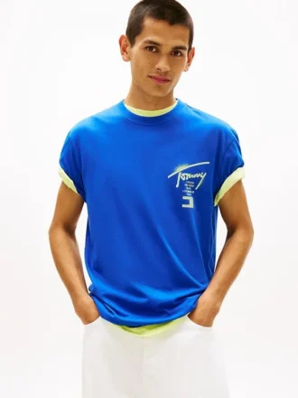 Tommy Jeans Spray Paint Logo T-Shirt