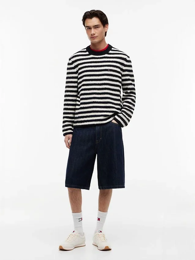 Tommy Jeans Striped Boucle Sweater Tommy Jeans Striped Boucle Sweater
