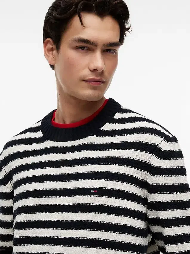 Tommy Jeans Striped Boucle Sweater Tommy Jeans Striped Boucle Sweater
