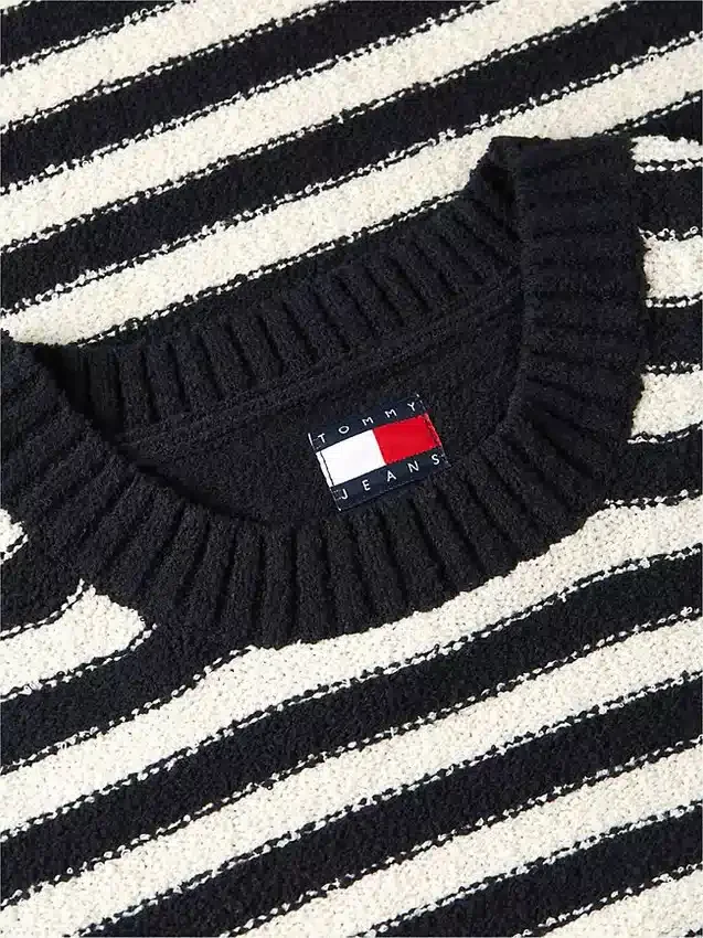 Tommy Jeans Striped Boucle Sweater Tommy Jeans Striped Boucle Sweater