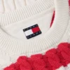 Tommy Jeans Striped Cable Knit Sweater