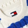 Tommy Jeans Striped Cable Knit Sweater