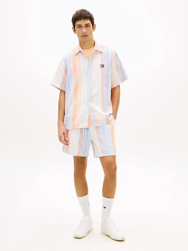 Tommy Jeans Striped Dobby Short Tommy Jeans Striped Dobby Short
