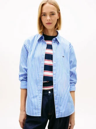 Tommy Jeans Striped Poplin Shirt