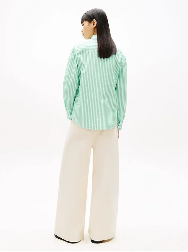 Tommy Jeans Striped Poplin Shirt Tommy Jeans Striped Poplin Shirt
