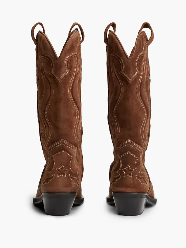 Tommy Jeans Suede Cowboy Boot Tommy Jeans Suede Cowboy Boot