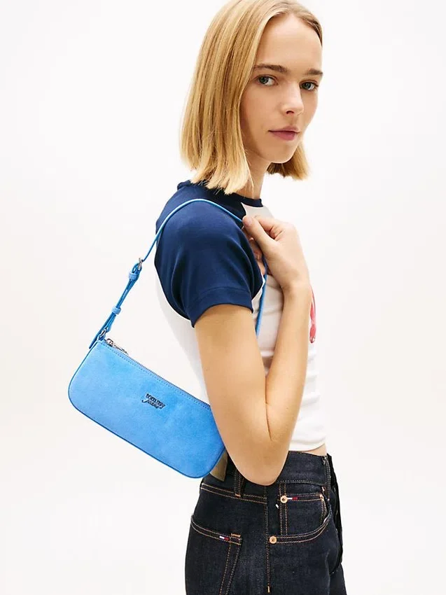Tommy Jeans Suede Shoulder Bag Tommy Jeans Suede Shoulder Bag