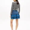 Tommy Jeans Tiered Chambray Mini Skirt Tommy Jeans Tiered Chambray Mini Skirt
