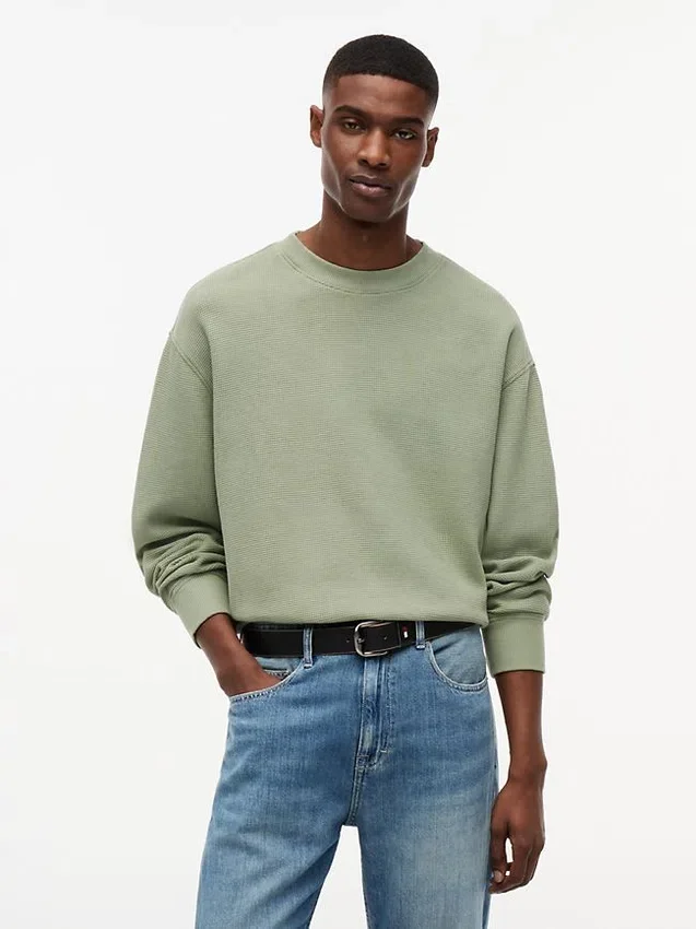 Tommy Jeans Waffled Sweatshirt Tommy Jeans Waffled Sweatshirt