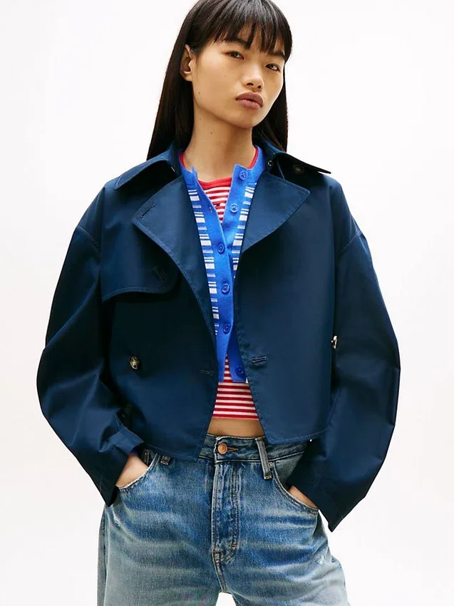 Tommy Jeans Water-Repellent Trench Coat Tommy Jeans Water-Repellent Trench Coat