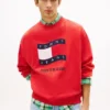 Tommy Jeans Wavy Flag Logo Sweatshirt Tommy Jeans Wavy Flag Logo Sweatshirt